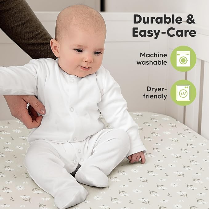 KeaBabies 2-Pack Organic Crib Sheets - Image 7