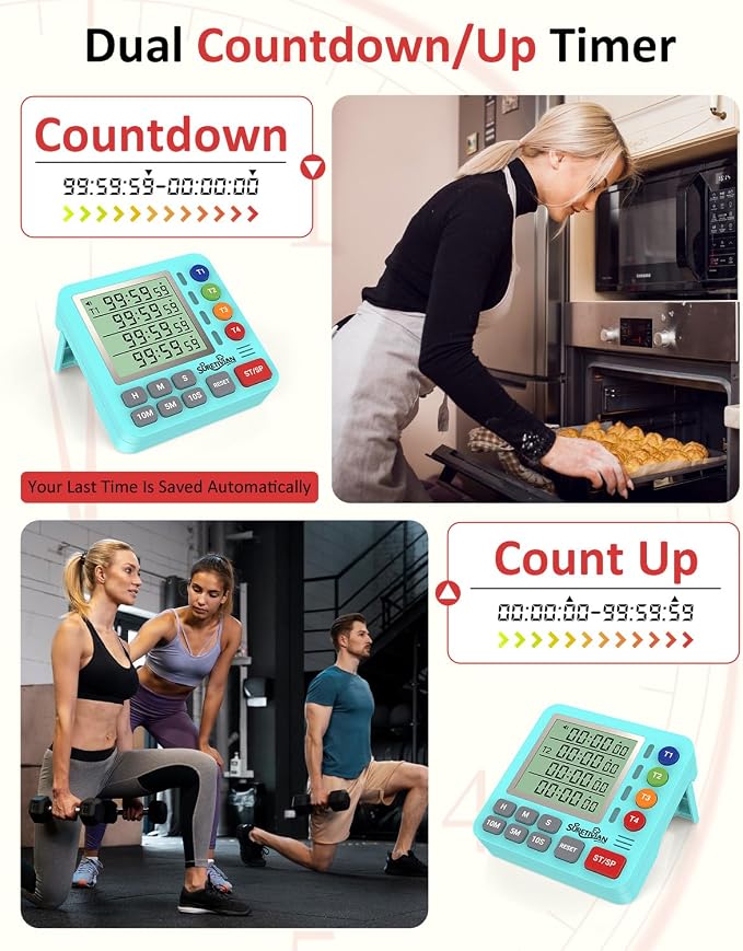 Digital Kitchen Timer for Cooking - Image 6