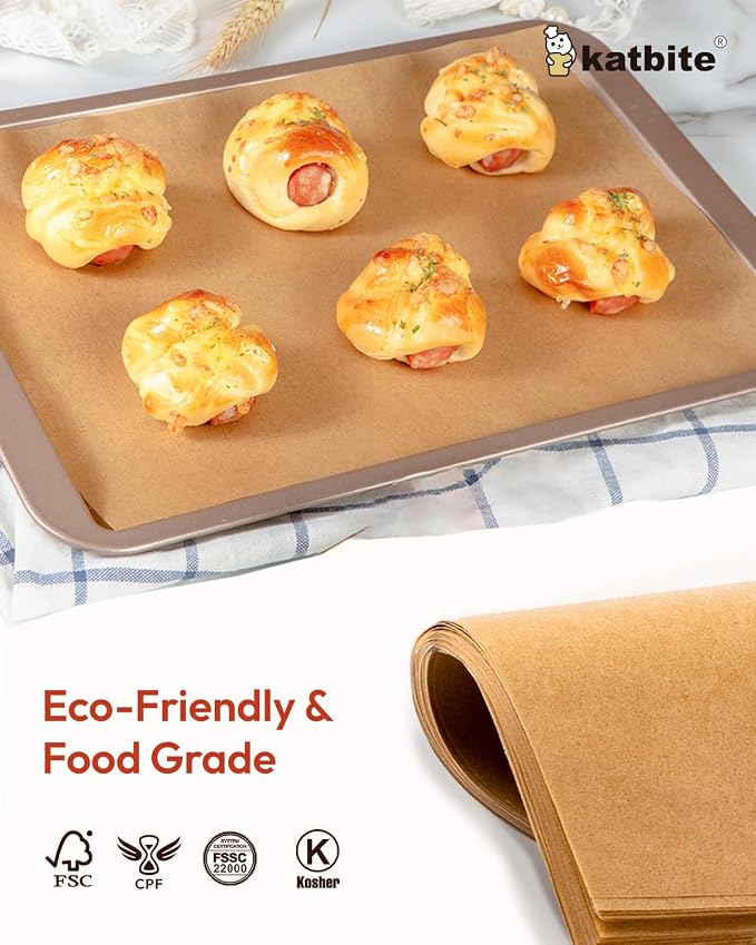 Katbite 16x24 Inch Parchment Paper Sheets, Unbleached Parchment Paper - Image 4