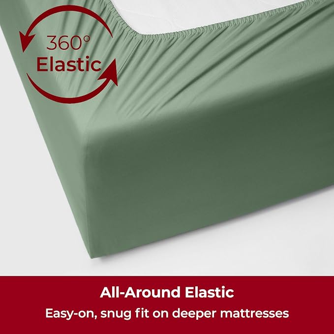 Mellanni Extra Deep King Sheets - Image 5