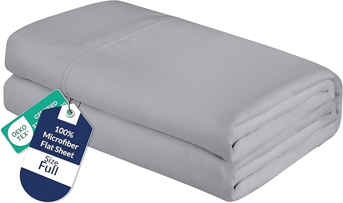 Royale Linens Full Flat Sheet by ROYALELINENS