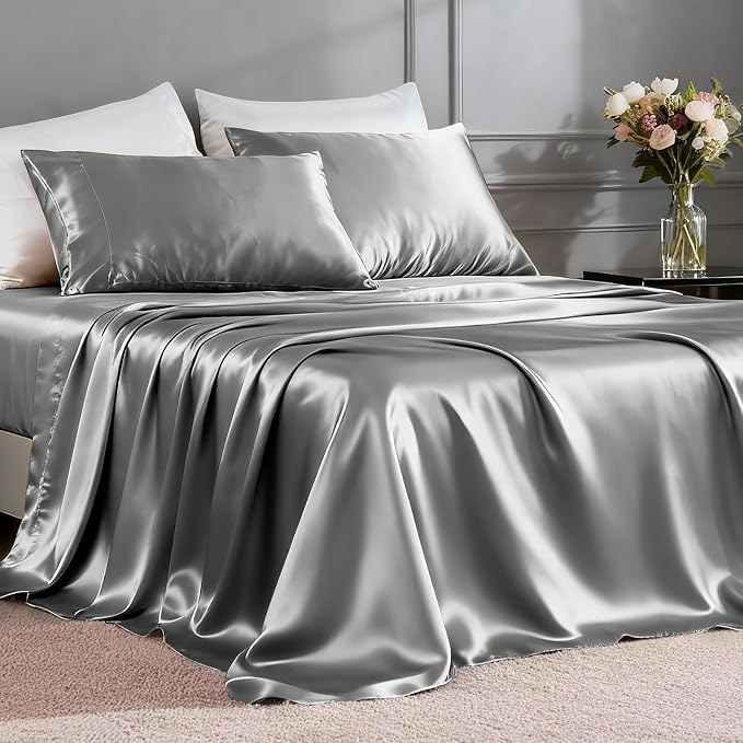FreshCulture Satin Sheets California King by FreshCulture