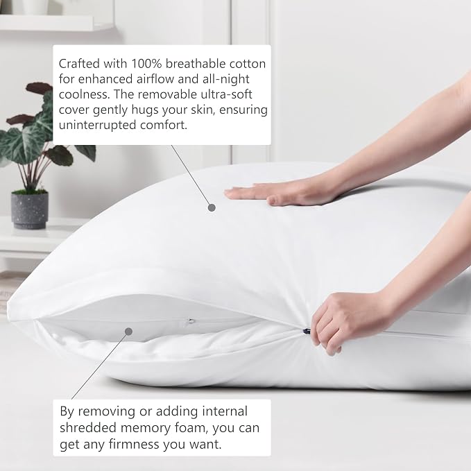 ACCURATEX Euro Pillows Set of 2 - Image 4