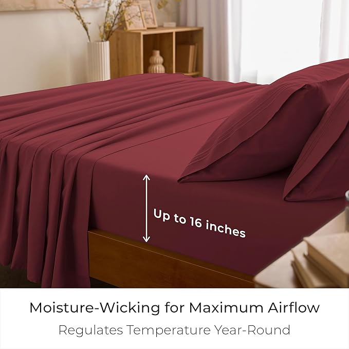 Mellanni Queen Sheets Set - Image 4