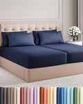Split King 7 Piece Sheet Set by CGKUnlimited