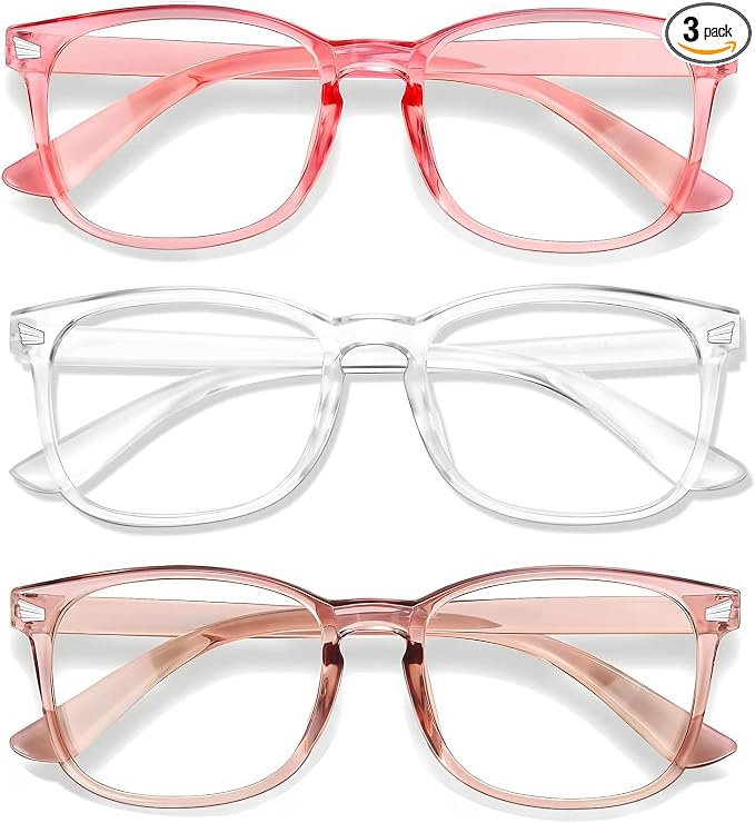 Blue Light Glasses for Woman Men | 99% Blue Light Blocking Glasses for Computer by Wintoo