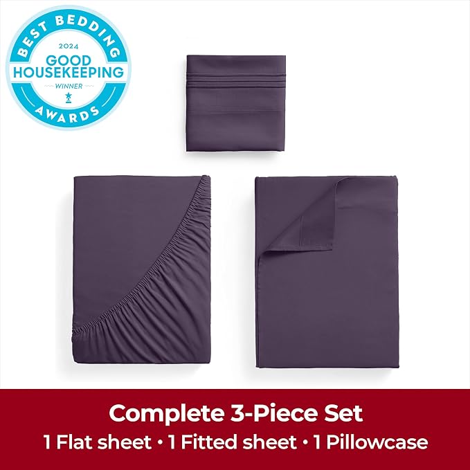 Mellanni Extra Deep Twin XL Sheets - Image 4
