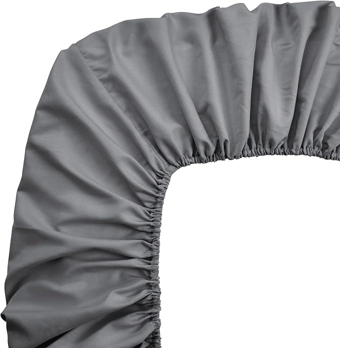 FreshCulture Full Fitted Sheets, Bulk Pack of 6, Deep Pocket, Soft Microfiber - Image 4