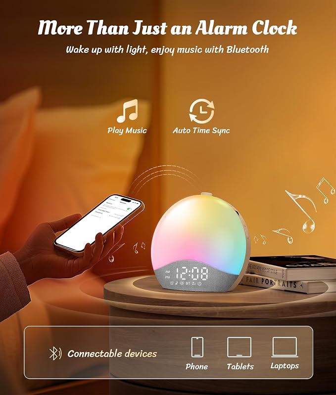 ecozy Sunrise Alarm Clock, Alarm Clock - Image 7