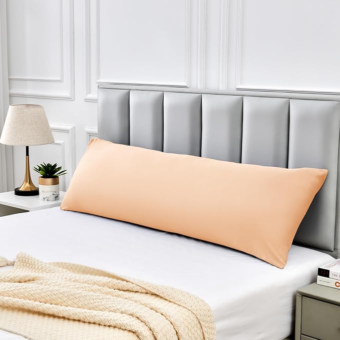 Warmstar Cotton Body Pillow Cover 1 Pack, 600 Thread Count Body Pillow case - Image 2