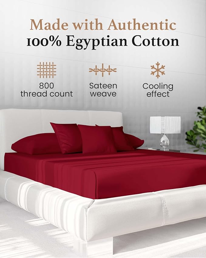 Good Sleep Bedding Hotel Style Queen Fitted Sheet Only Deep Pocket 16 Inch - Image 2