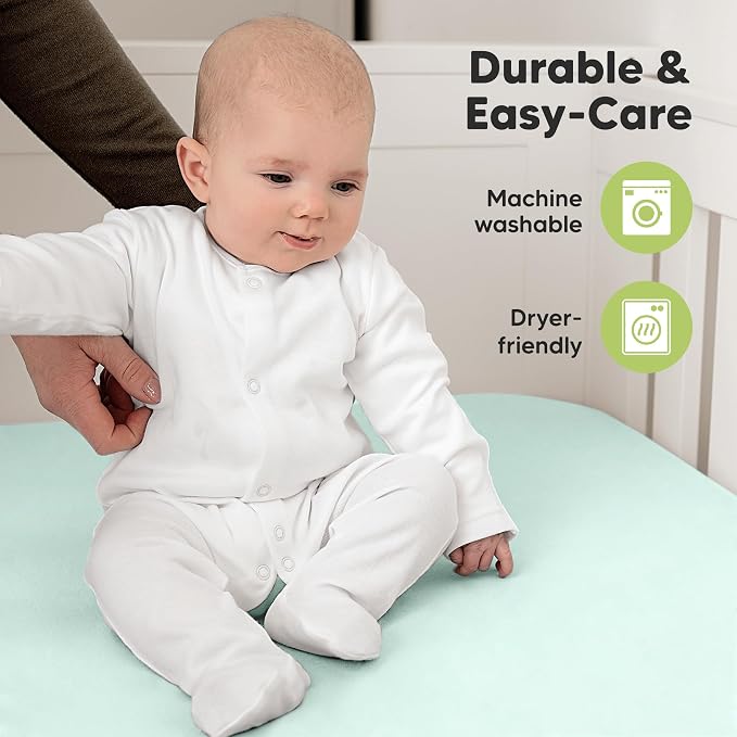 KeaBabies 2-Pack Organic Crib Sheets - Image 7