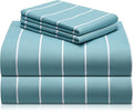LuxClub 4 PC King Size Sheet Set, Breathable Luxury Bed Sheets, Deep Pockets by LuxClub