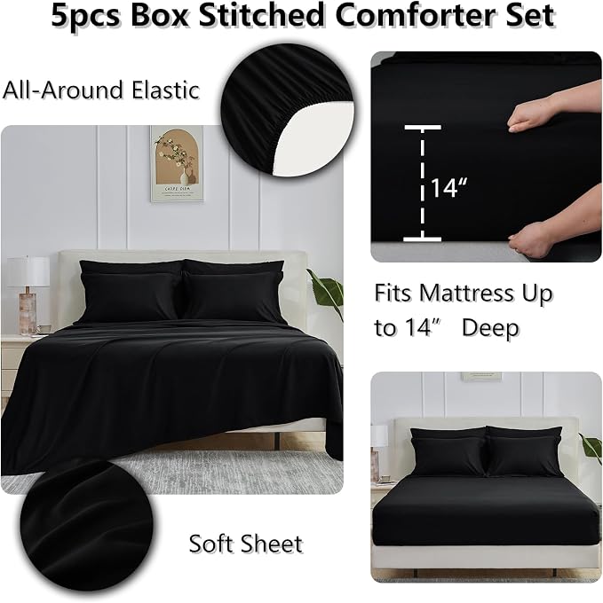 CozyLux Twin Comforter Set - Image 4