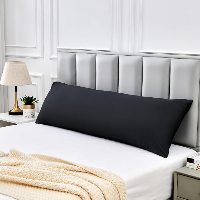 Warmstar Cotton Body Pillow Cover 1 Pack, 600 Thread Count Body Pillow case - Image 2