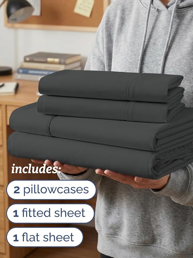 Twin XL 4 Piece Sheet Set - Image 3