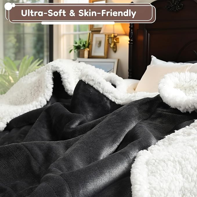 LaffyLo Electric Heated Blanket Twin Size 62 x 84, Fast Heating Blanket - Image 5