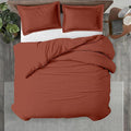 Kotton Culture 3 Pc 120"x120" Duvet Cover Set Super King Plus/Super Oversize by KottonCulture