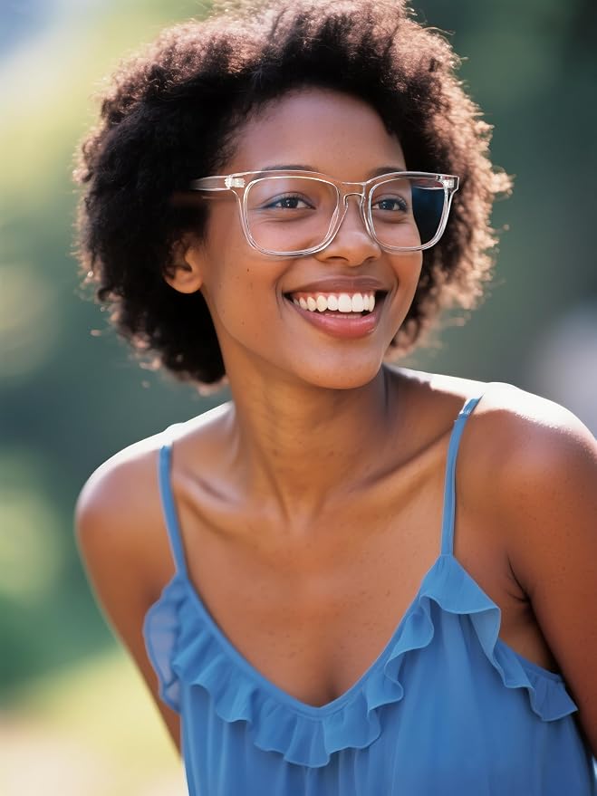 VISOONE Blue Light Blocking Glasses Square - Image 2
