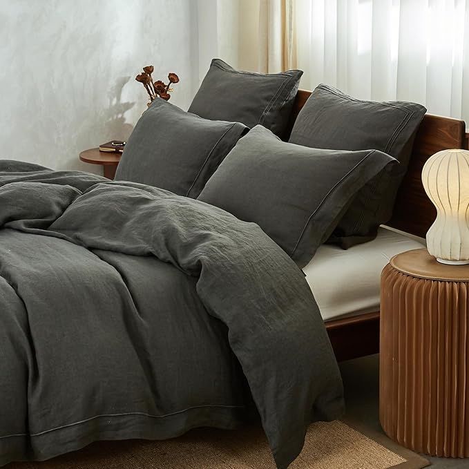 Simple&Opulence 100% Washed Linen Duvet Cover by SimpleOpulence