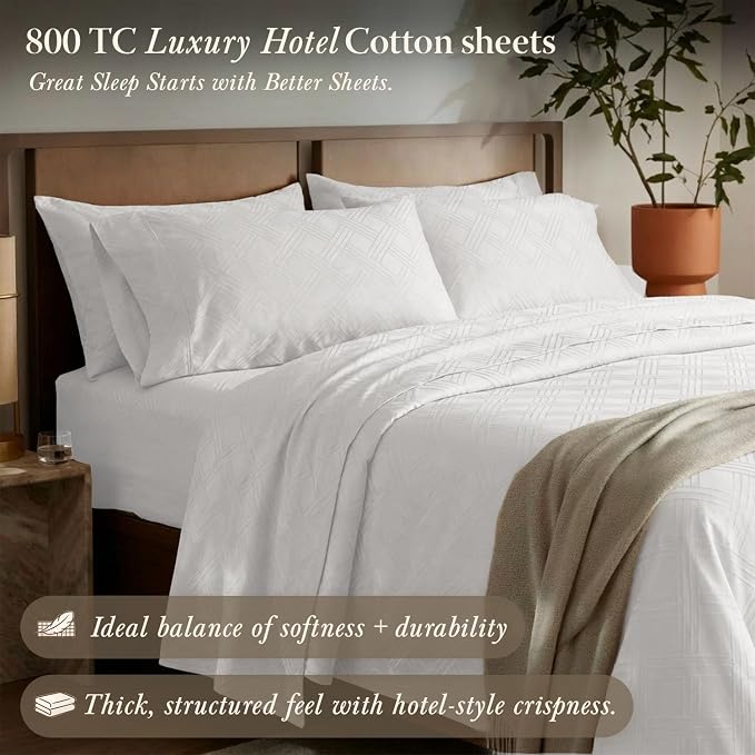 Threadmill Luxury 100% Cotton Full Bed-Sheets - Image 2