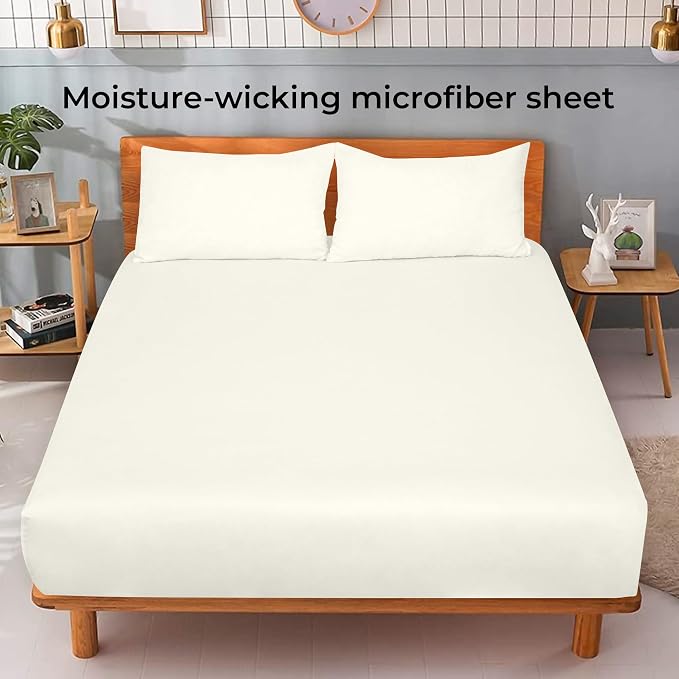 Royale Linens Fitted Sheet California King - Image 2
