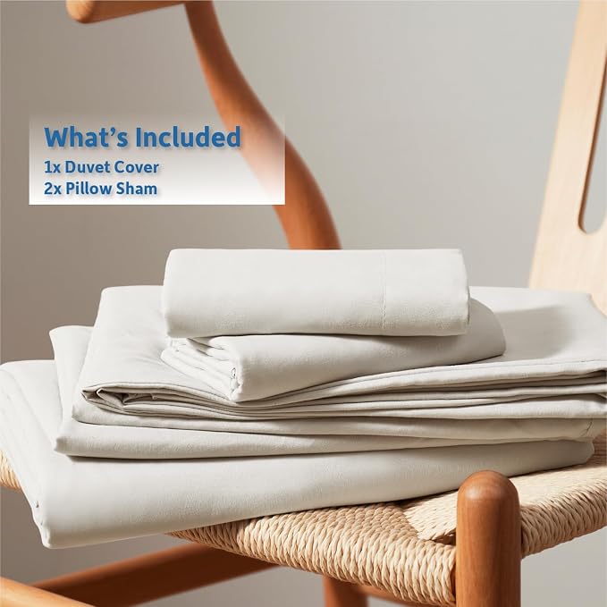 Nestl Off White Duvet Cover Full Size - Image 9