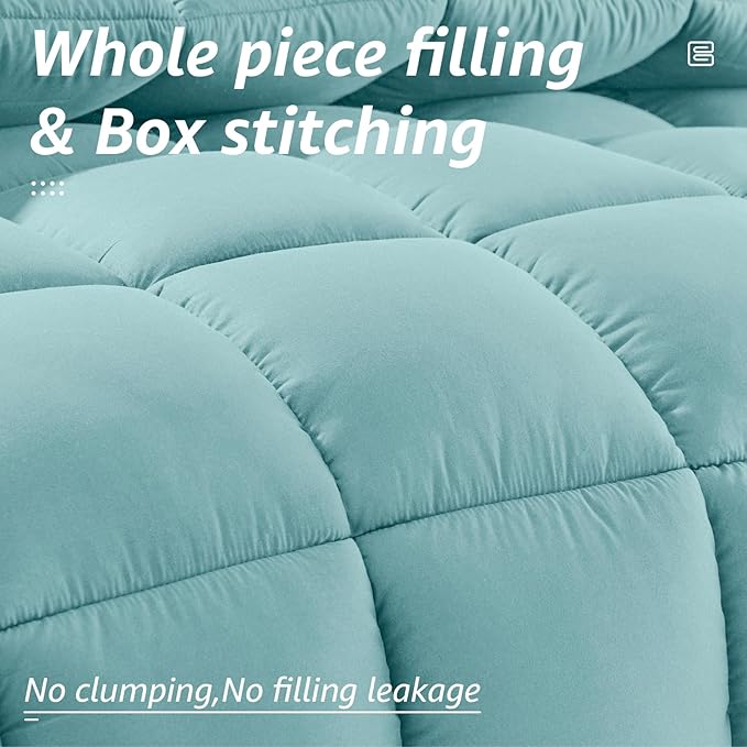 HYLEORY All Season California King Size Bed Comforter - Image 2