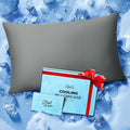 Ice Cooling Pillowcase for Hot Sleepers, Instantly Cool, Stays Cold All Night by Rifens