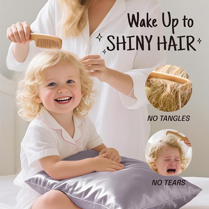 OLESILK 100% Mulberry Silk Toddler Pillowcase - Image 4
