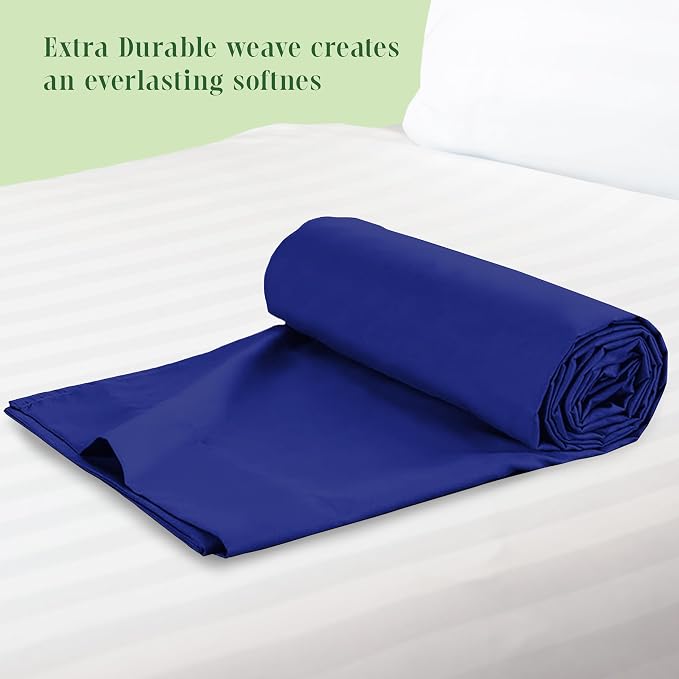 Elegant Comfort Premium Hotel Quality 1-Piece Flat Sheet, Luxury & Softest 1500 - Image 3