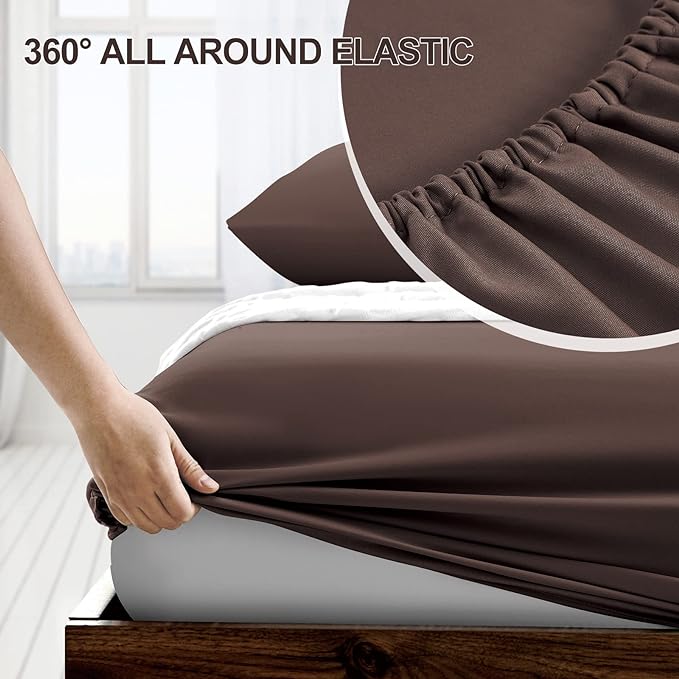 FreshCulture King Fitted Sheet Only 2 Pack - Image 3