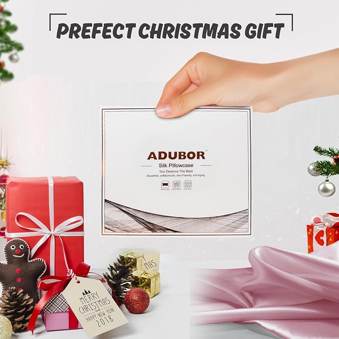 Adubor 100% Silk Pillowcase - Image 7