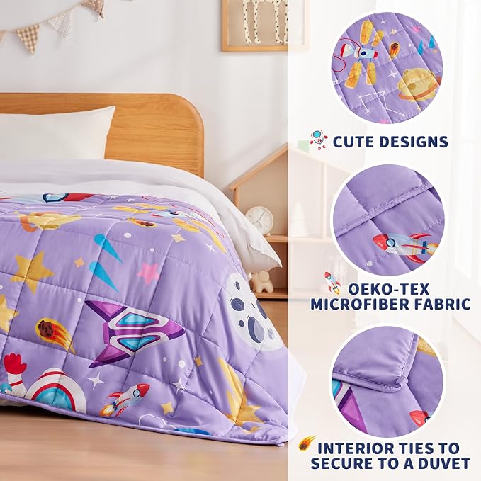 anfie Weighted Blanket Kids Weighted Blanket Cooling Blanket - Image 2