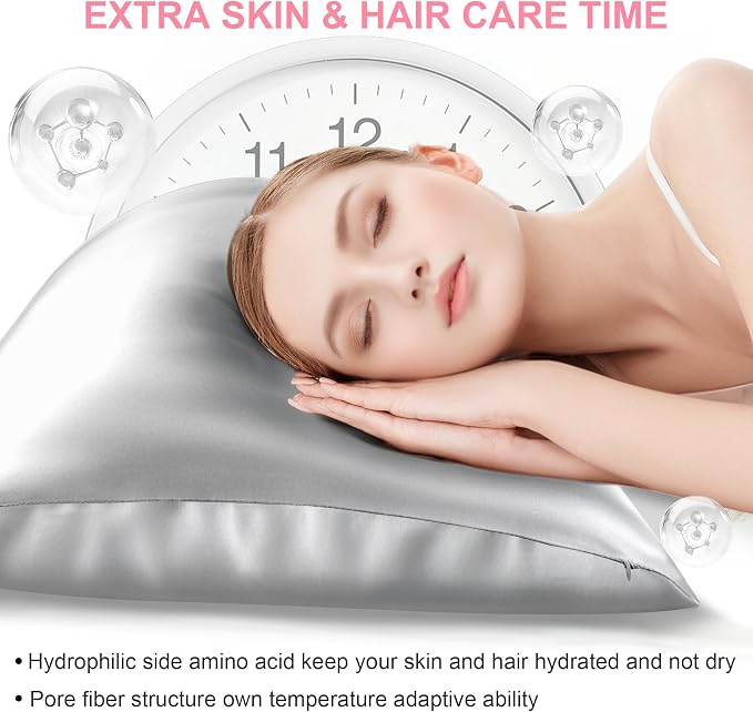 Silk Pillow Cases Queen Size - Image 3