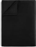 Lirex Black Twin Flat Sheet Only, Ultra Soft & Breathable Brushed 1800 by Lirex