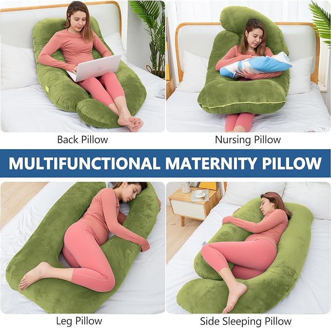 AS AWESLING Shredded Memory Foam Body Pillow, Pregnancy Pillows - Image 7