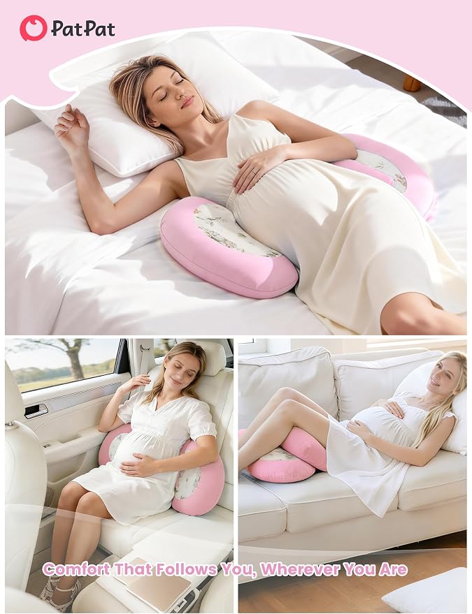 PATPAT Pregnancy Pillow for Sleeping, Maternity Pillow - Image 2