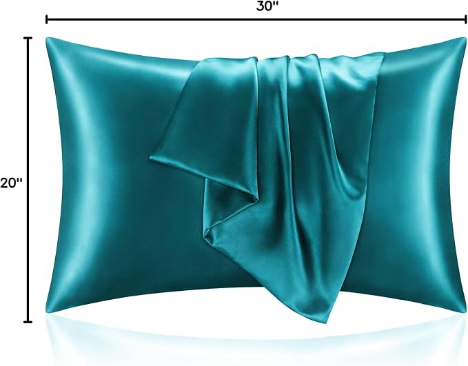 BEDELITE Satin Pillowcase for Hair and Skin, Super Soft and Cooling Similar to - Image 9