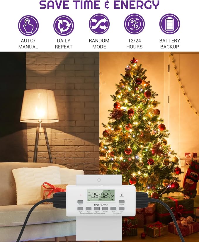 NEARPOW Digital Timer For Lamp - Image 2