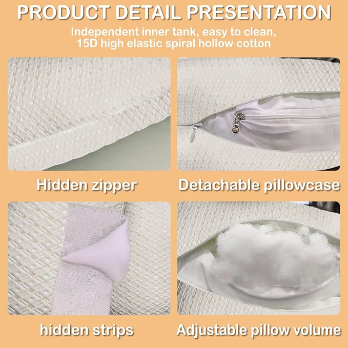 Pregnancy Pillow for Pregnant Women, Soft Maternity Pillow - Image 6