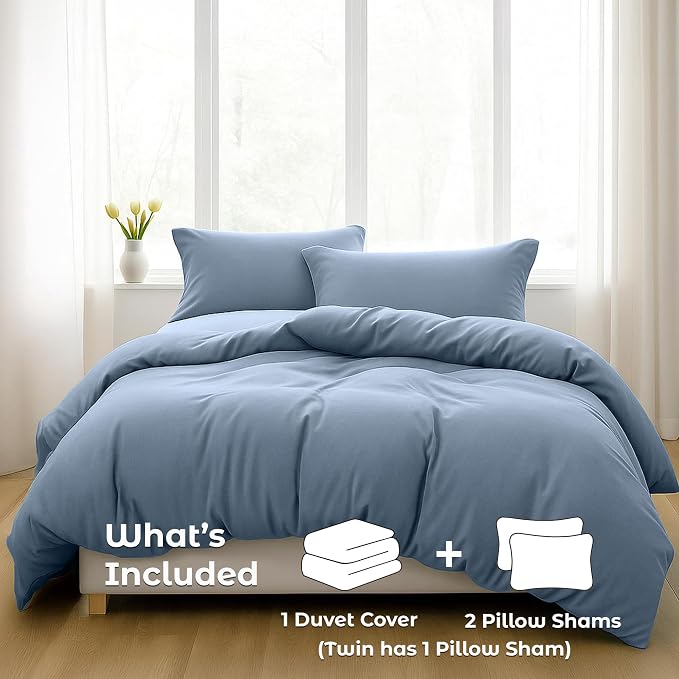 Pure Bedding Duvet Cover Twin/Twin XL Size - Image 2