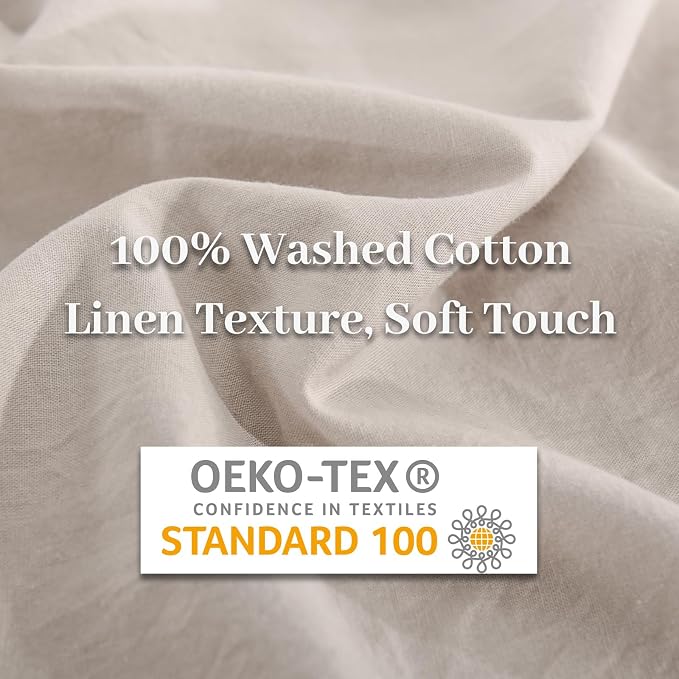 NEXHOME PRO Queen Duvet Cover Set – 100% Certified Organic Cotton - Image 5