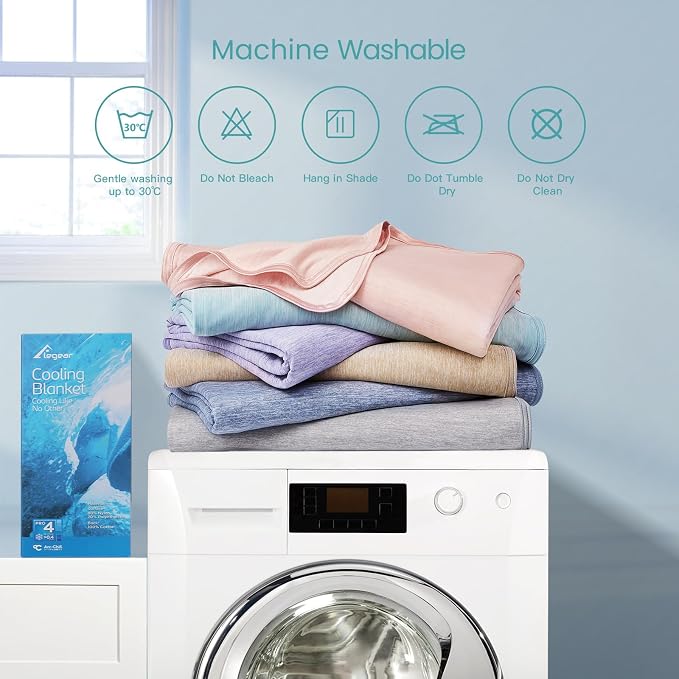 Elegear Revolutionary Cooling Blanket Throw Absorbs Heat to Keep Body Cool - Image 9