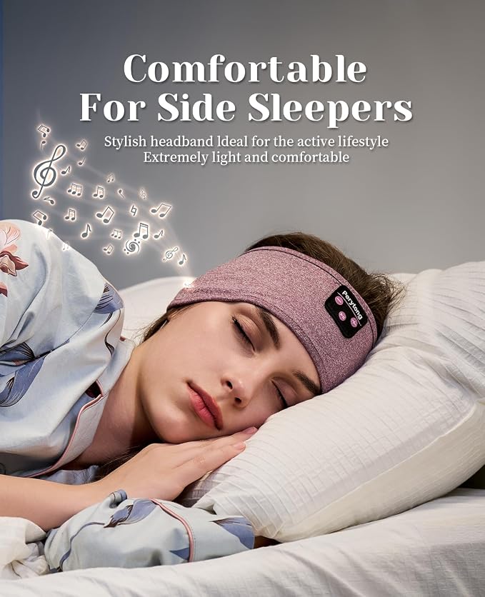 Perytong Sleep Headphones Wireless, Air Travel, Meditation - Image 2
