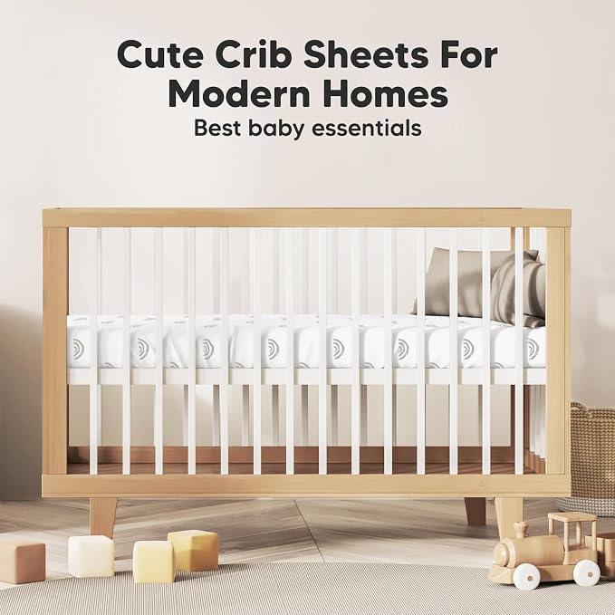 KeaBabies 2-Pack Organic Crib Sheets - Image 8