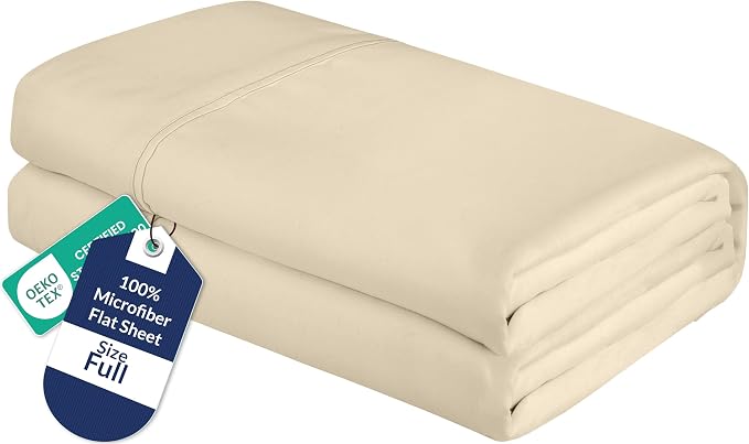 Royale Linens Full Flat Sheet by ROYALELINENS