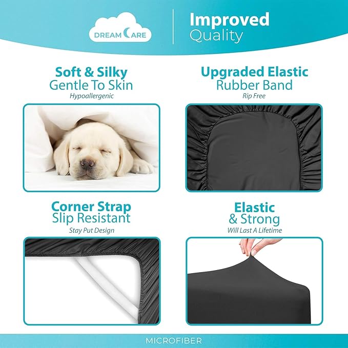 DREAMCARE Twin Fitted Sheet - Image 6