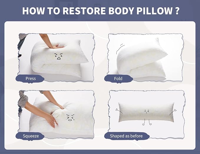 WSOFRLAC Bed Memory Foam Pillows - Image 7