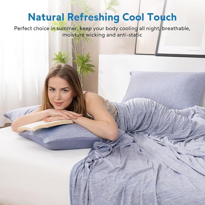 HOMFINE Cooling Blankets for Hot Sleepers - Image 2